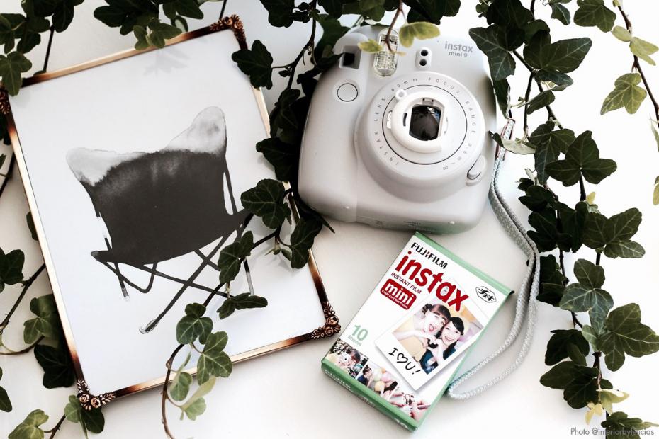 Fujifilm Instax Mini 9 Kamera - Smoky White