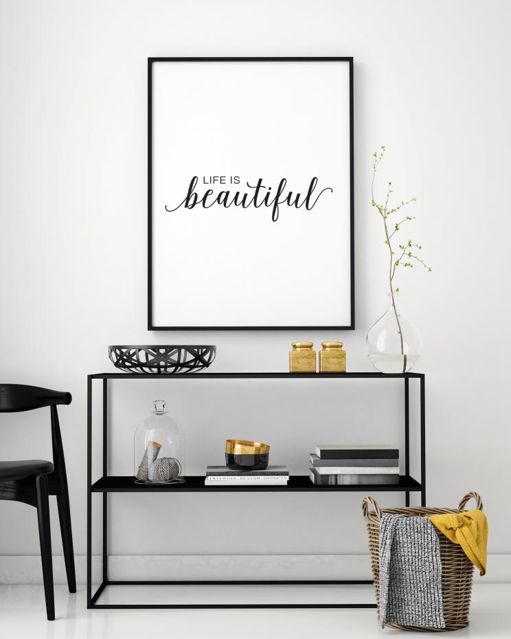 Life is beautiful Poster