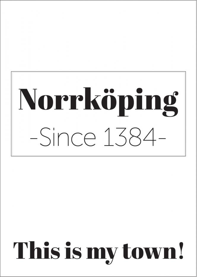 Norrkping Since 1384 Poster