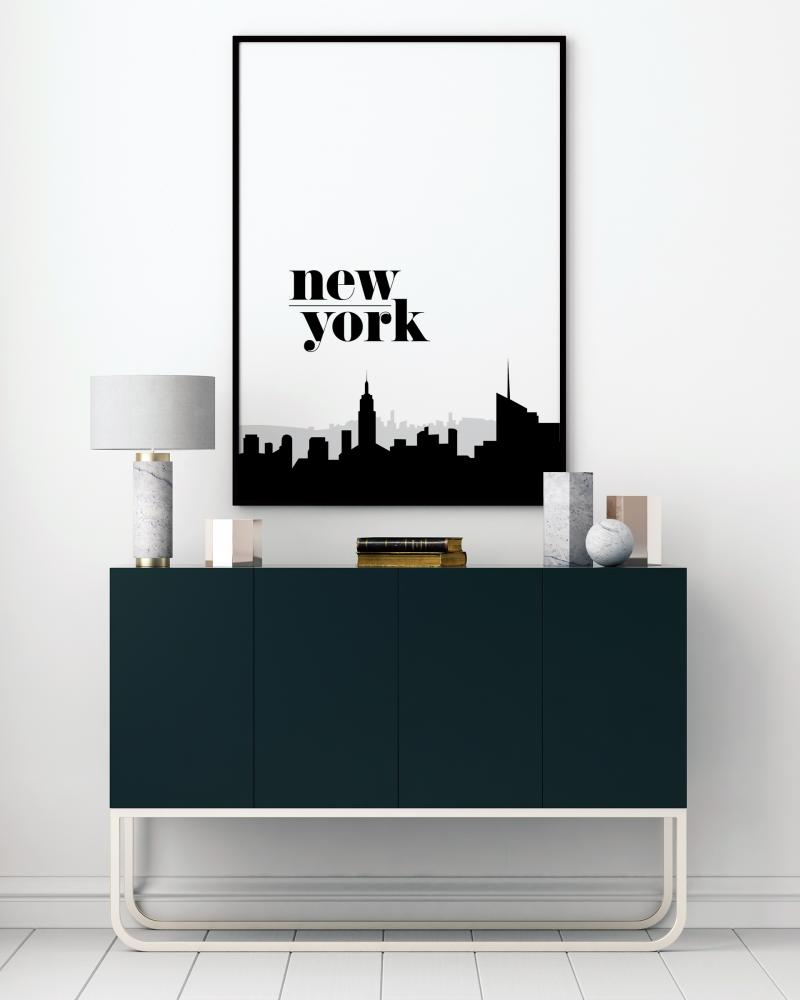 New York Skyline III Poster