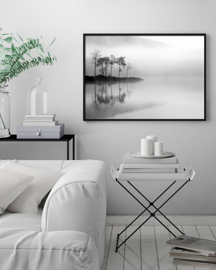 Mysterious Lake - 50x70 cm Poster