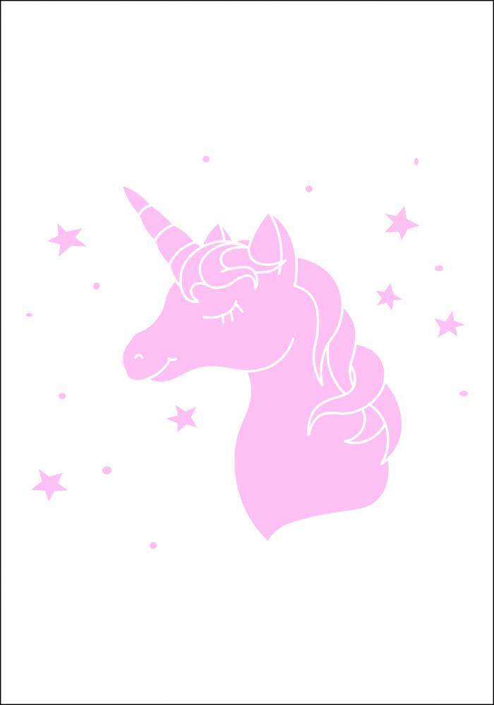 Unicorn Pink Poster