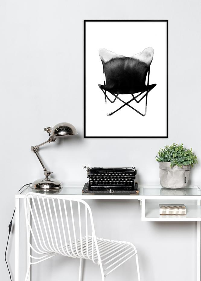 Magdaty - Fladdermus / Butterfly chair Poster