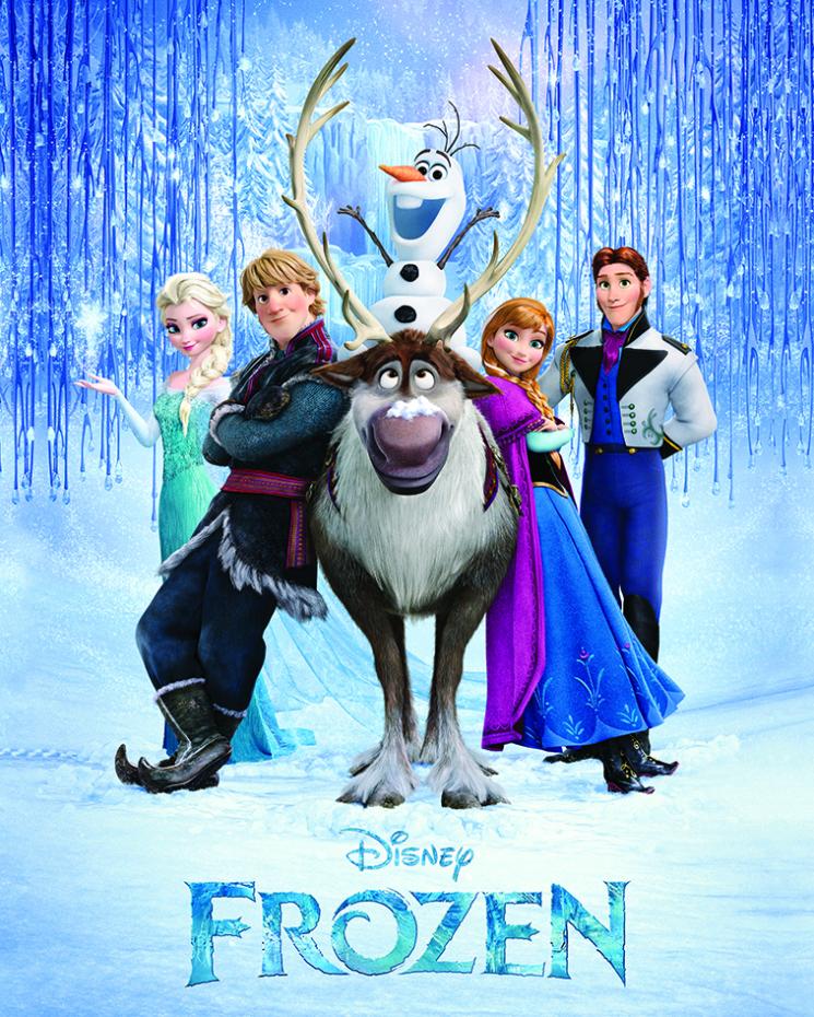 Frozen Cast - 40x50 cm Poster