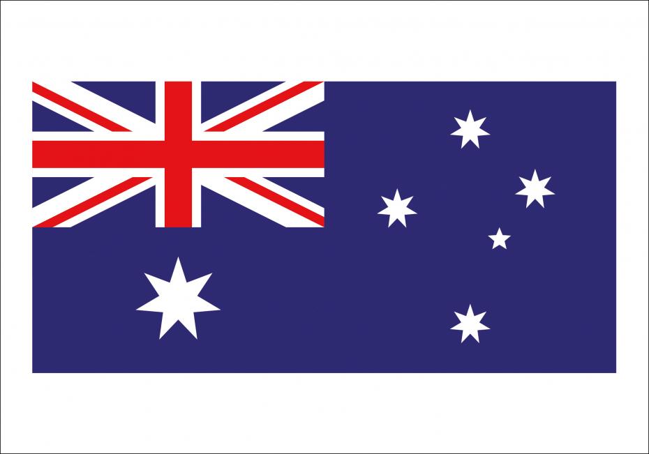 Flagga - Australien Poster