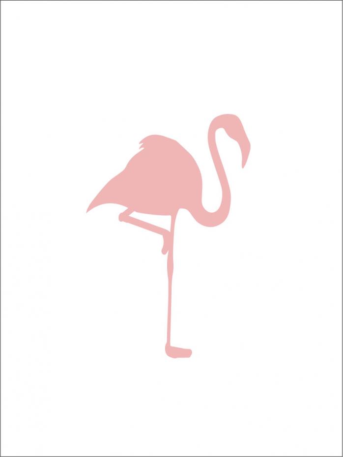 Flamingo - Puderosa Poster
