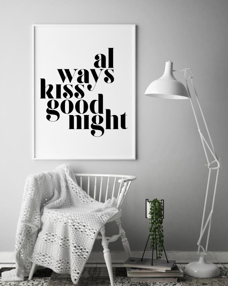Always Kiss Good Night Poster
