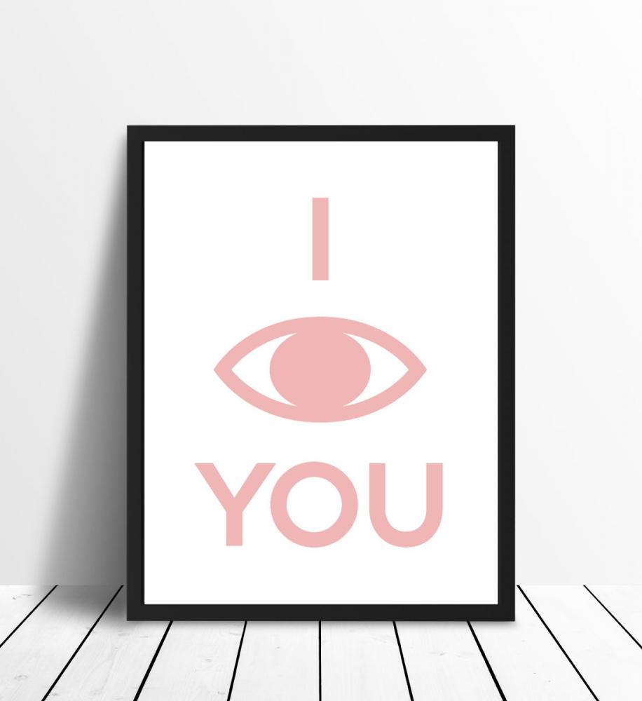 I see you - Puderrosa Poster
