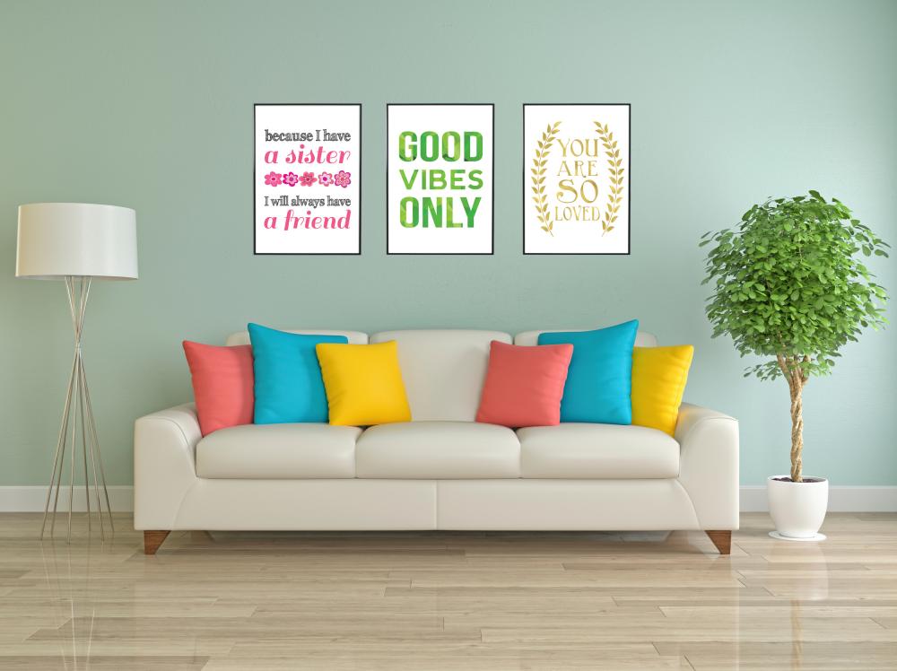 Good vibes only - Grn Poster