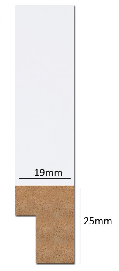Ram Exklusiv Vit 21x29,7 cm (A4)