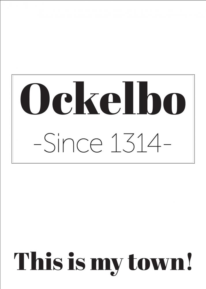 Ockelbo 20x30 cm Poster