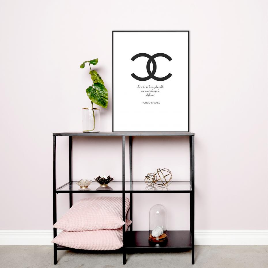 Coco Chanel Different Poster
