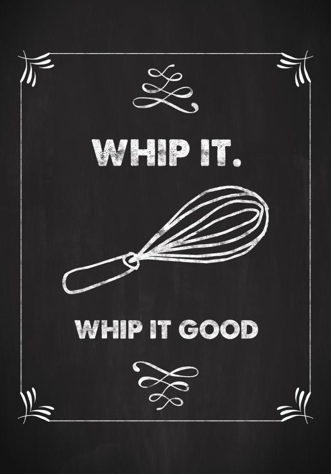 Whip it - Whip it good Poster