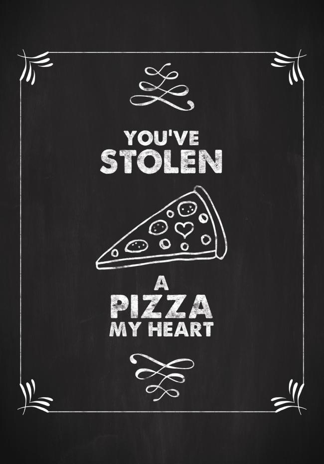 Youve stolen a pizza Poster