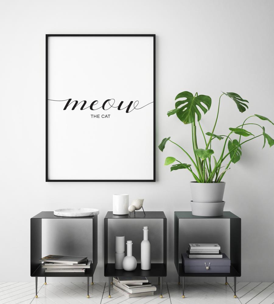 Meou the cat Poster