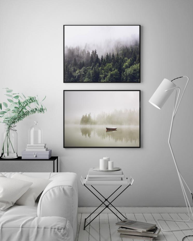 Shadow Forest - 50x70 cm Poster
