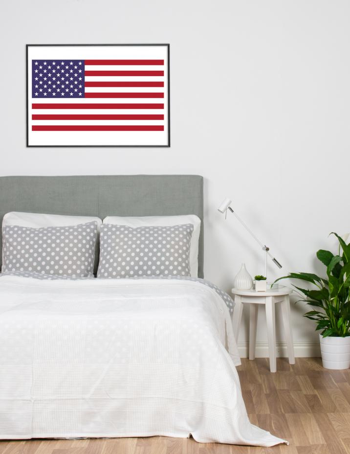 Flagga - USA Poster