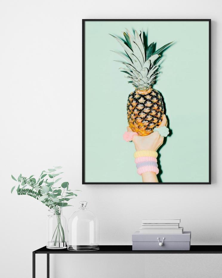 Pineapple Happy I Poster