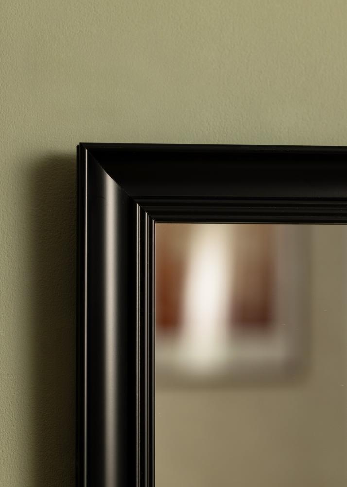 Spegel Alice Svart 40x40 cm