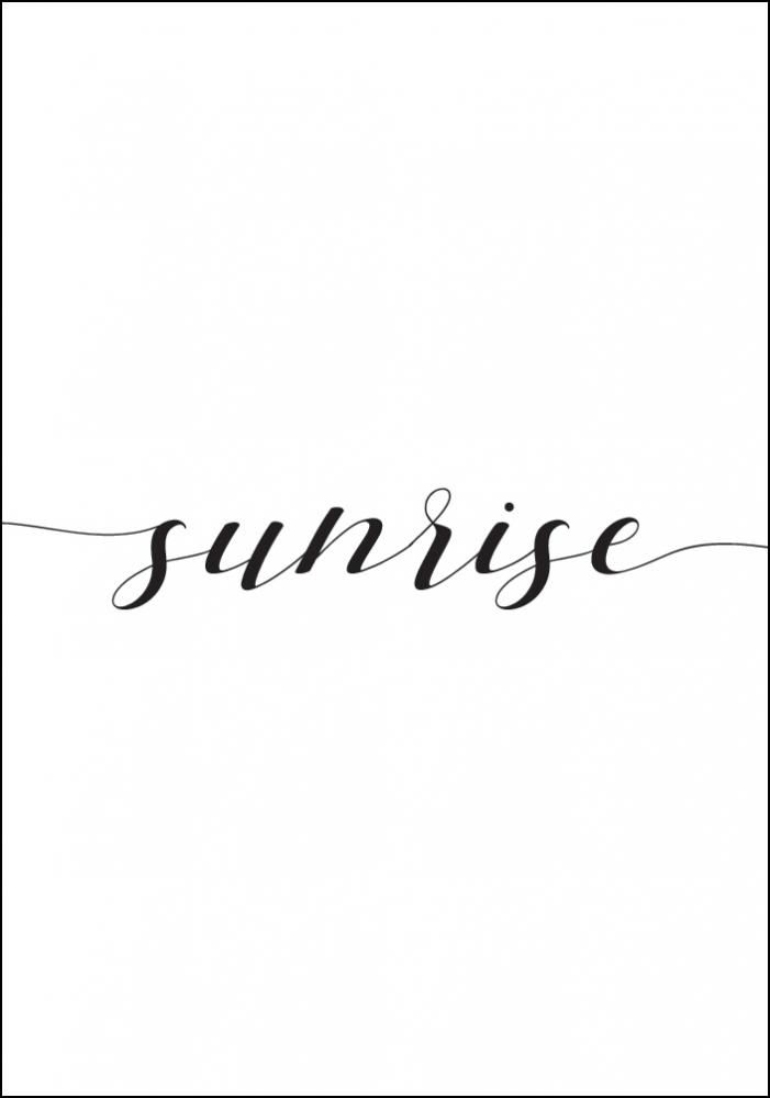 Sunrise Poster