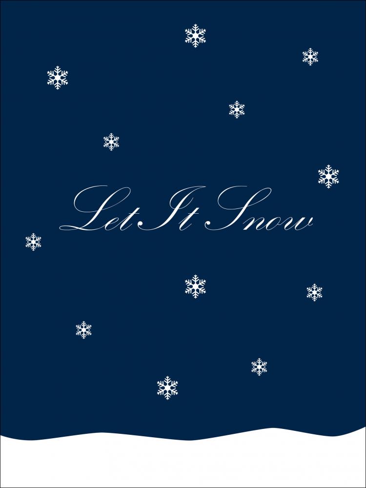 Let It Snow Poster