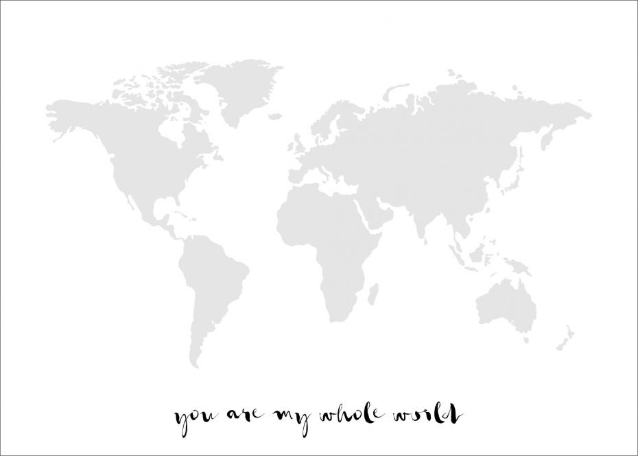 You are my whole world - Dimgr Poster