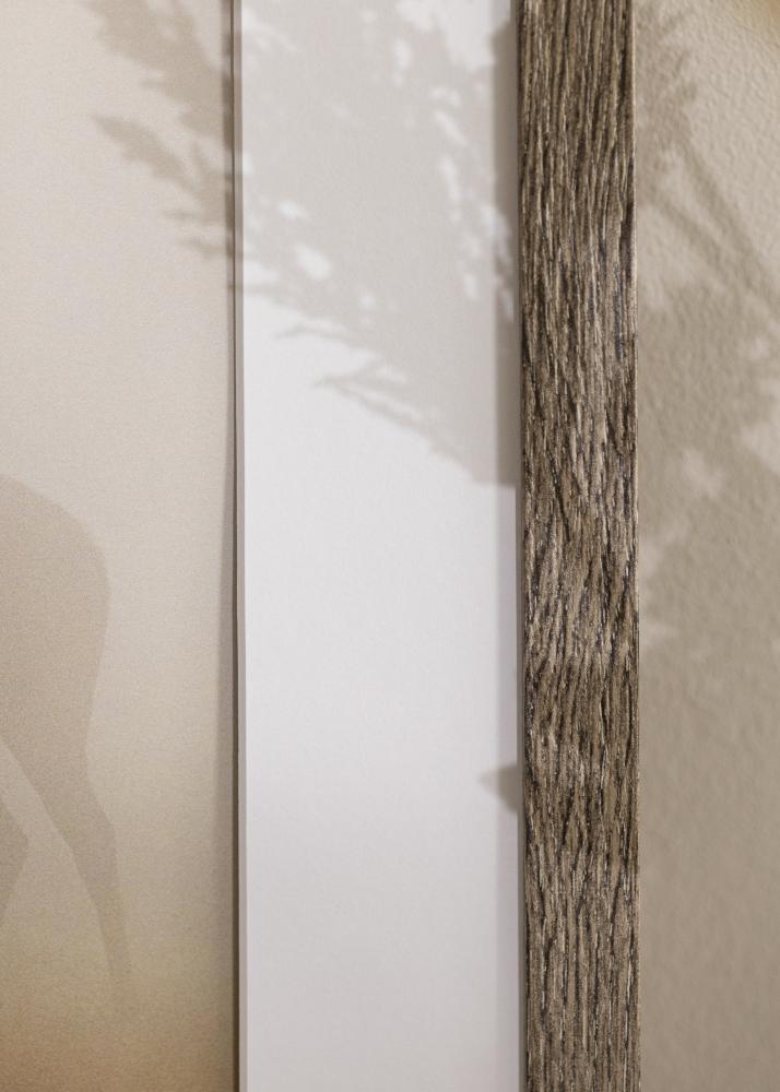 Ram Stilren Akrylglas Dark Grey Oak 30x40 cm