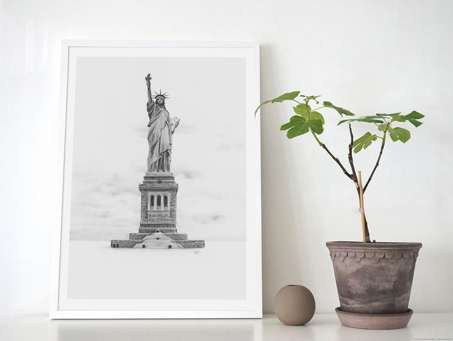 Per Svanstrm - I dreamt I was in New York 50x70 cm Poster