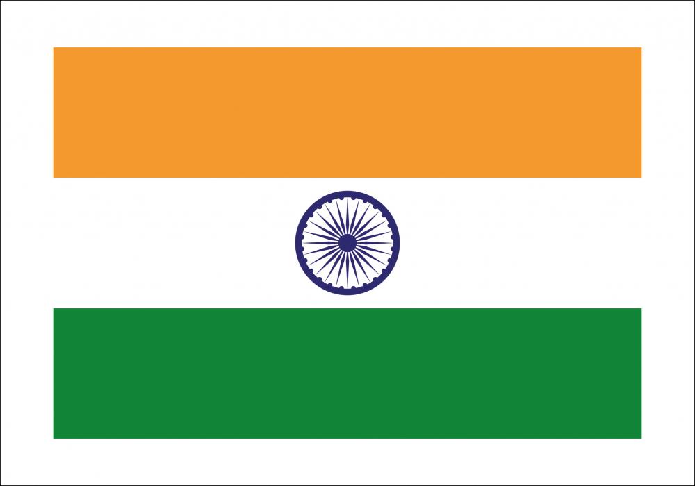 Flagga - Indien Poster