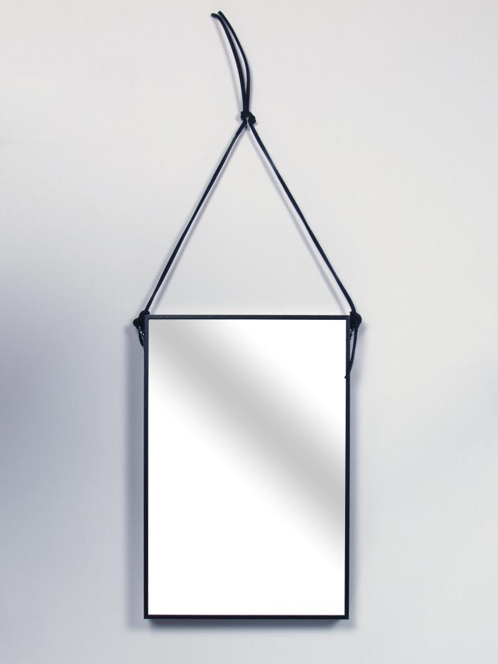 Spegel Vocal Svart 20x30 cm