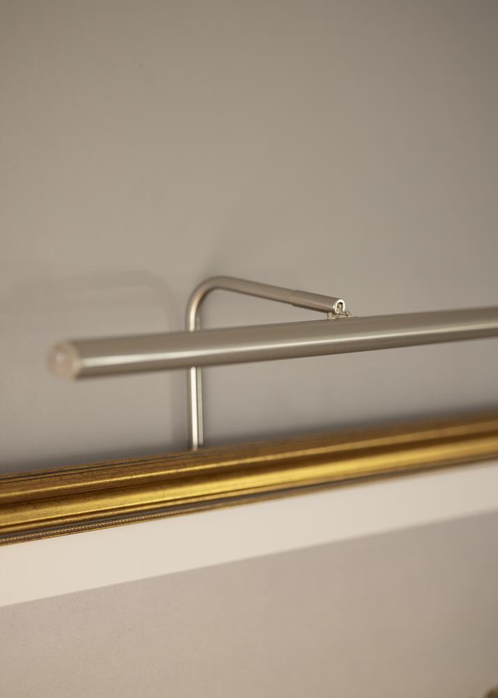 Gallery LED 60 cm fr rambredd +90 cm tavelbelysning - Nickel