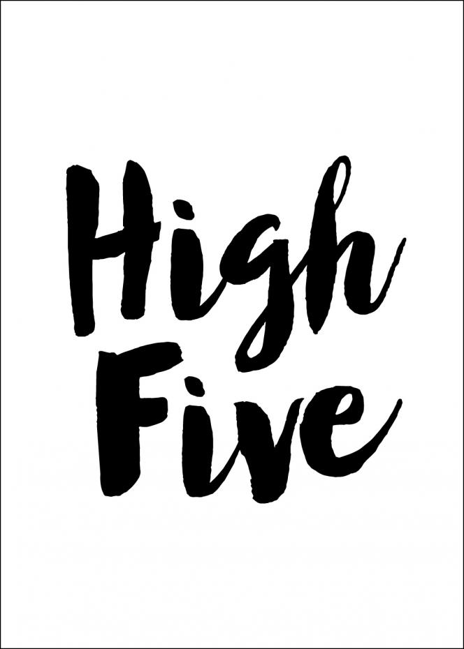 High Five Poster