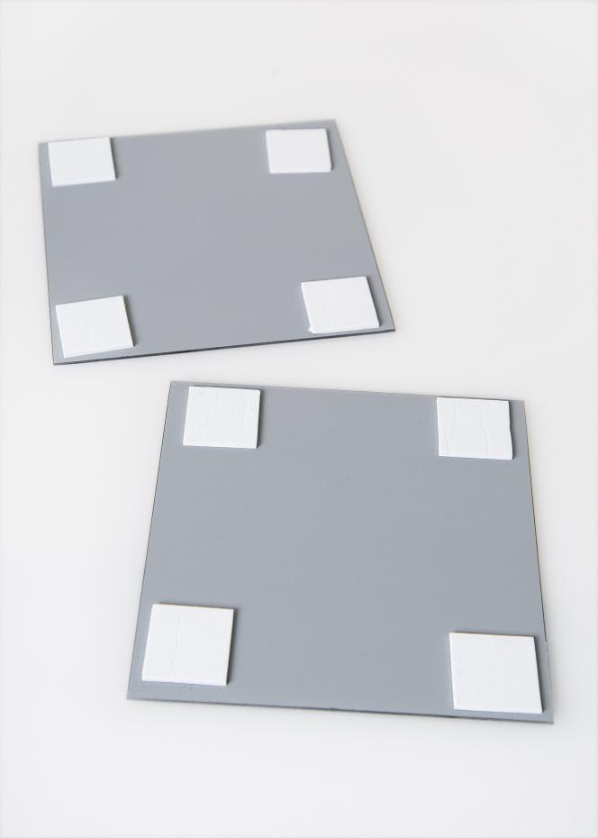 Plain Mirror Tiles 15x15 cm - 8 st