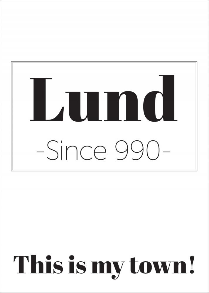 Lund Since 990 Poster