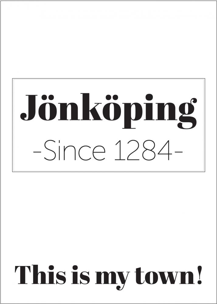 Jnkping Since 1284 Poster