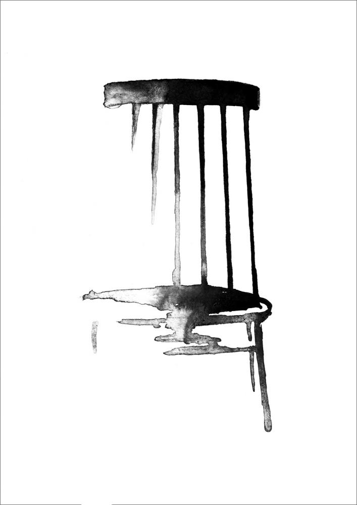Magdaty - Pinnstolen / Windsor chair Poster