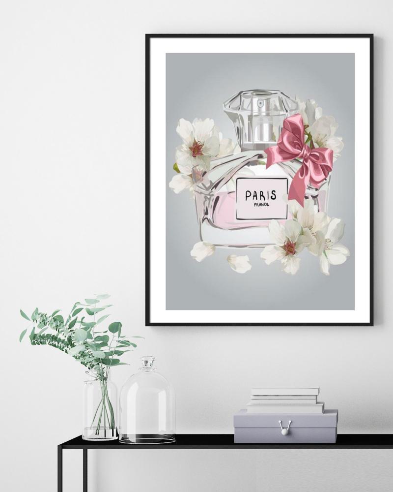 Pink Perfume - 30x40 cm Poster