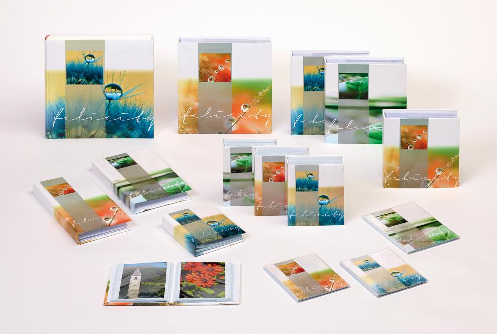 Felicity Mini Album Orange - 20 Bilder i 9x13 cm